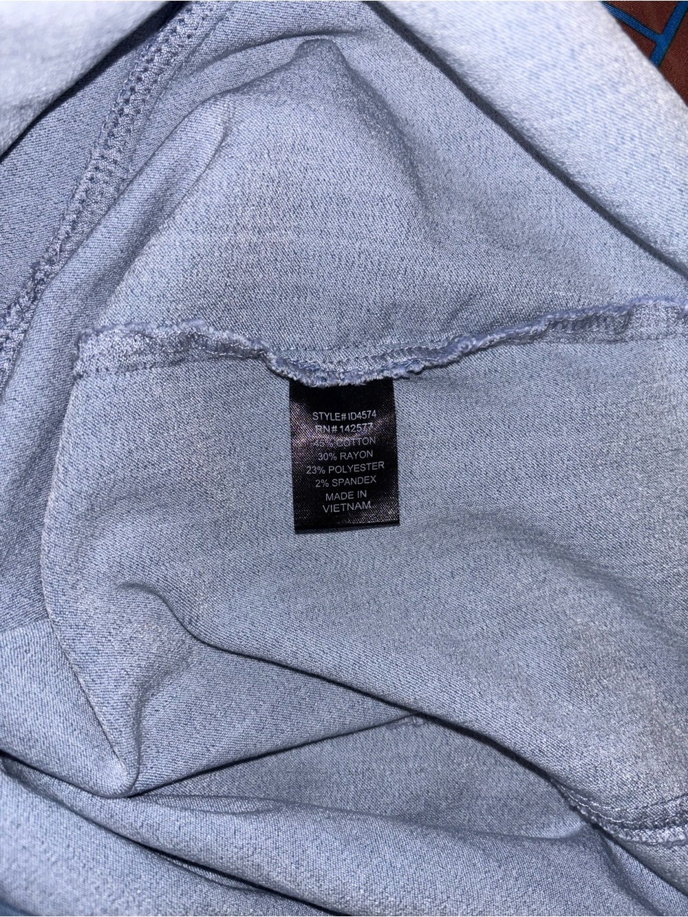 Blue Denim Button-Front Mini Dress - Picture 8 of 10